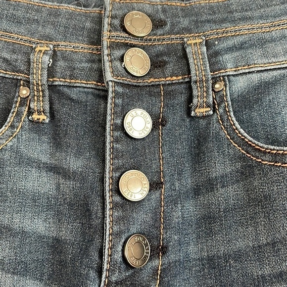 US POLO ASSOC. BUTTON FLY HIGH RISE JEGGING JEANS SIZE 9/10 - Picture 6 of 12
